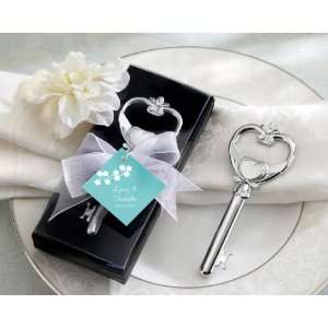  Wedding Favors Key to My Heart Victorian Style Bottle 