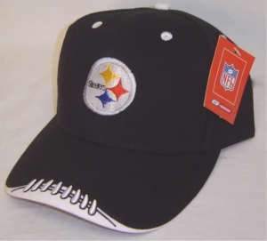 Pittsburgh Steelers NFL Hat Cap Adjustable Velcro Back  