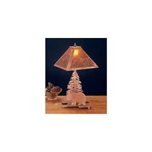  Meyda Tiffany   32502   21H Lone Bear Table Lamp: Home 