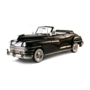  1948 Chrysler New Yorker Convertible Black 1/18 Signature 