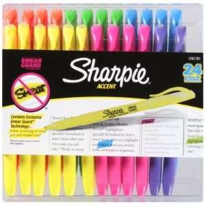  Sharpie Accent Assorted Highlighters   24 ct.: Office 