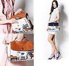   Europe Fashion Zebra Novelty Design Shoulder Bag Handbag 2 Color 2014