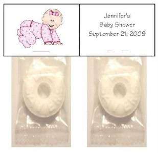 BABY SHOWER MINT PARTY FAVOR 200+DESIGNS MINTS INCLUDED  