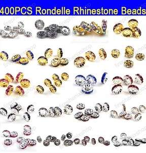Wholesale jewelry 400pcs Paparazzi Wives Earring Craft Rondelle 