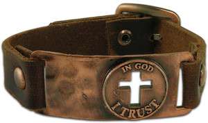 Kerusso Faith Gear Christian Bracelet   In God I Trust  
