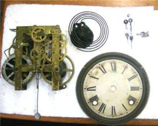   clock movement spares chime / strike dial / gong / pendulum  
