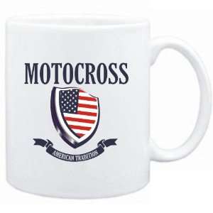 Mug White  Motocross   American Tradition  Sports:  