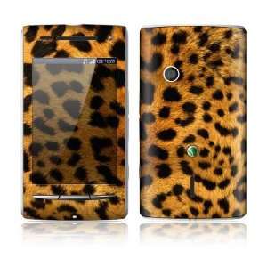  Sony Ericsson Xperia X8 Decal Skin   Cheetah Skin 