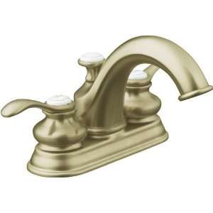 Kohler K 12266 4 Fairfax Centerset Bathroom Faucet Finish: Oil Rubbed 