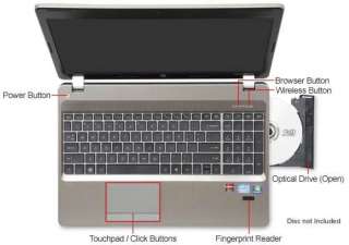 HP ProBook 4530S LJ532UT Notebook PC Intel Core i7 4GB 500GB HDD Blu 