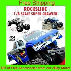 Rockslide 1/8 Scale Super Rock Crawler  + Free $25 