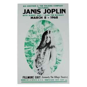  Janis Joplin Fillmore Poster