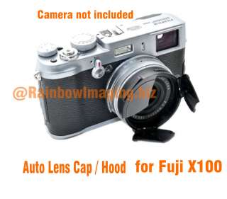   Lens Hood Lens Cap for FUJIFILM FinePix X100 digital camera  