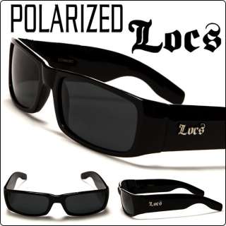 Polarized Locs Designer Sunglasses Fashion Shades For Men Black Frame 