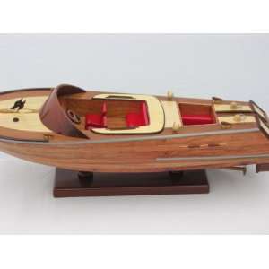  Runabout Speedboat Model