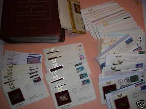 22 KT GOLD REPLICAS UNITED STATES STAMPS HUGE LOT  99  