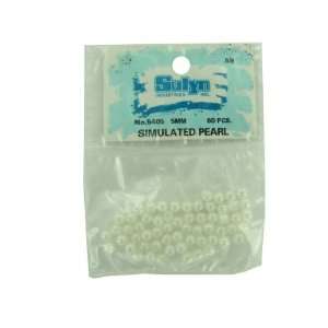  New   60 Pc 5Mm Simulated Pearl Beads Case Pack 60 by DDI 