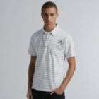 UK Style by French Connection Mens Stripe Polo