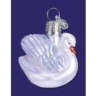 Old World Christmas Small Swan Ornament