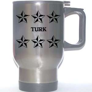  Personal Name Gift   TURK Stainless Steel Mug (black 