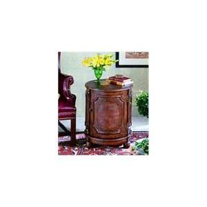   Butler Specialty Hand Painted Drum Table in Alligator: Home & Kitchen