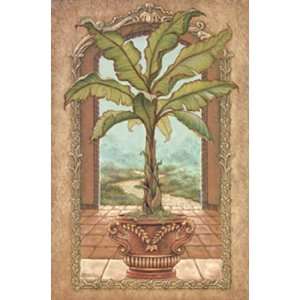  Classical Banana Tree by Janet Kruskamp 13x17: Home 