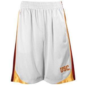  USC Trojans White Vector Workout Shorts