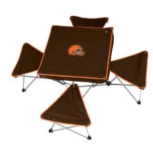  Cleveland Browns NFL Intergrated Table with Stools Sports 
