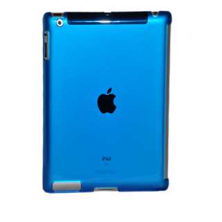 iPad 2 Clear Crystal Snap on Hard Back Case work with Smart Cover 