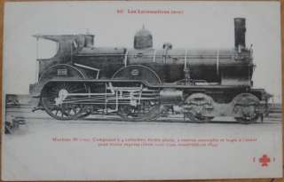 1910 French Postcard   Railroad Rail Road RR Locomotive  