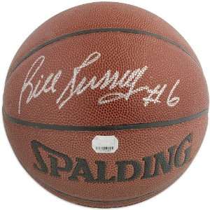   Celtics Bill Russell Autographed Spalding Indoor/Outdoor Basketball