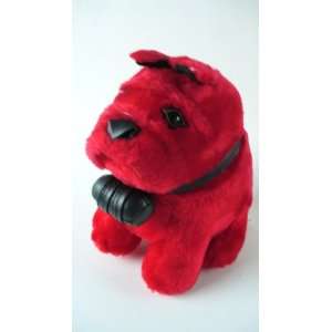  Red Dog with Barrel   Plush Toy: Toys & Games