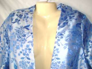 Womens L. Rose Light Blue Evening Jacket Size 18  