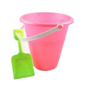  Plastic Toys 8 Pail and Shovel   Colors May Vary Toys & Games