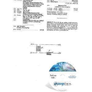  NEW Patent CD for ARC WELDING 