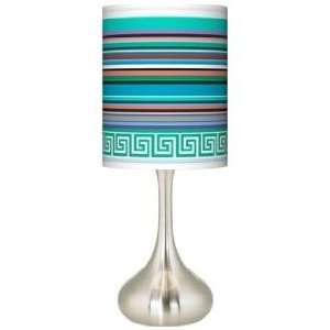    Key West Party Time Giclee Kiss Table Lamp: Home Improvement