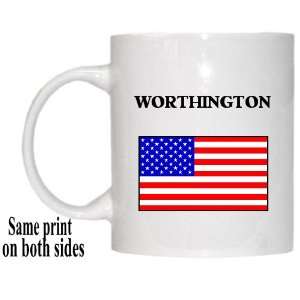  US Flag   Worthington, Ohio (OH) Mug 