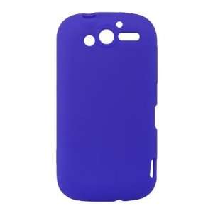  BLUE Soft Silicone Skin Cover Case for HTC myTouch HD 4G 