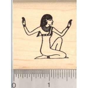  Small Egyptian Goddess Isis Rubber Stamp Arts, Crafts 
