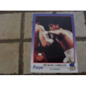  1991 Kayo Michael Carbajal #170 Boxing Card Everything 