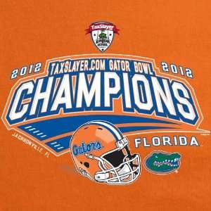 NCAA Florida Gators 2012 Gator Bowl Champions Long Sleeve T Shirt 