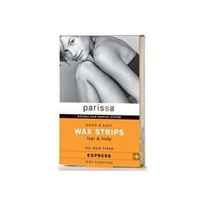   Parissa Epilatory Wax Strips for Legs & Body (Quantity of 4): Beauty