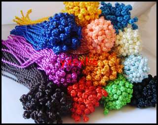 100pcs braided korean silk thread silk cord bracelets  