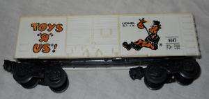 Gauge Lionel 9047 Toys R Us Boxcar, 1976  