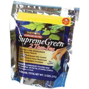  Thetford 36812 WSL Supreme Green Toss Ins   Pack of 2 