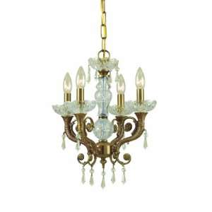  Crystorama Lighting Group 5174 AG CL MWP Aged Brass / Hand 