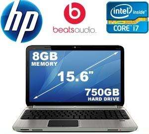 HP dV6 6153cl Laptop 15.6 Display Intel Core i7 2630QM 2.0GHz 8GB Ram 