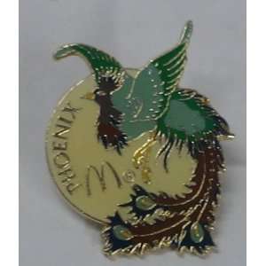  Vintage Enamel Pin Mcdonalds Phoenix 