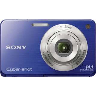 Sony Cyber shot DSC W560 Digital Camera (Blue) 027242809109  