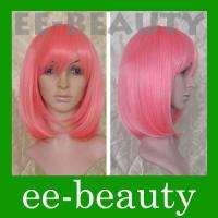 NARUTO Haruno Sakura Cosplay Wig Pink 50cm Hair +Free Gift  